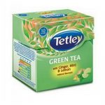 Tetley Green Tea Ginger Mint And Lemon 25 Tea Bags