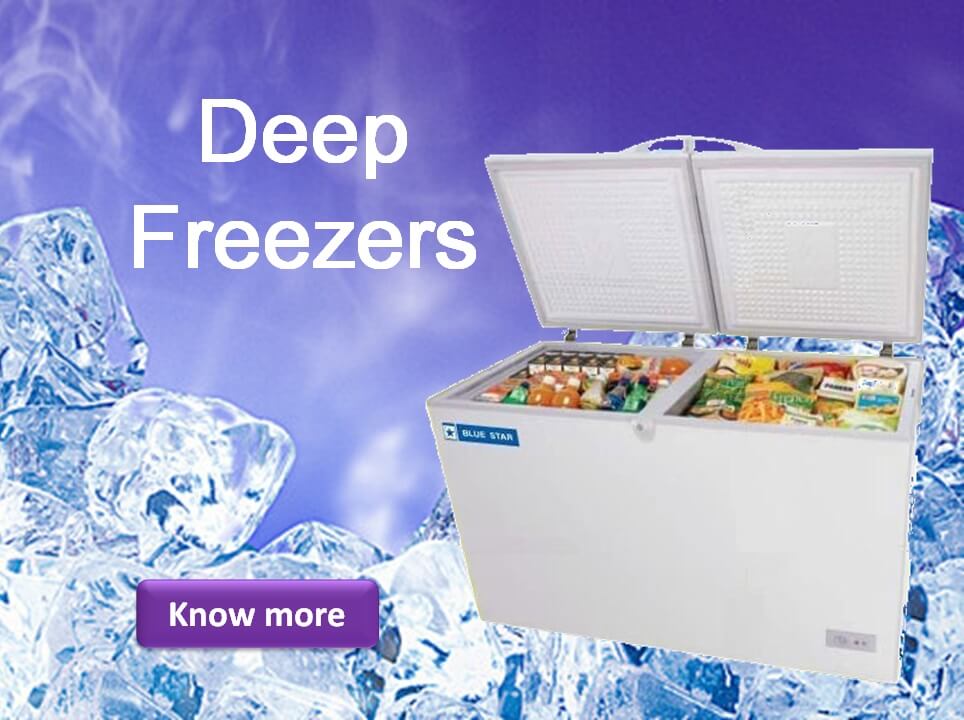 BSL Deep freezers banner