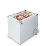 ROCKWELL GLASS TOP FREEZER 250 LITERS | SFR 250 GT | SLIDING