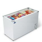 ROCKWELL GLASS TOP FREEZER 450 LITERS | SFR 450 GT | SLIDING