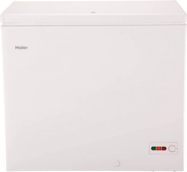 Haier 198 L Direct Cool Chest Freezer Refrigerator (White, HCF-230HTQ)