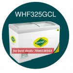 Western 325 L Curved Glass top Display Deep Freezer