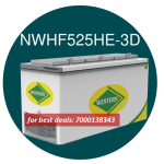 Western 525 L Triple Door Hard Top Glycol Freezer Eutectic