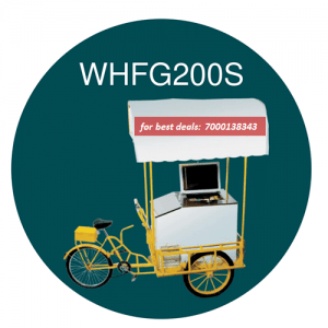 Western 200 Liter Cart Freezer on wheels FOW