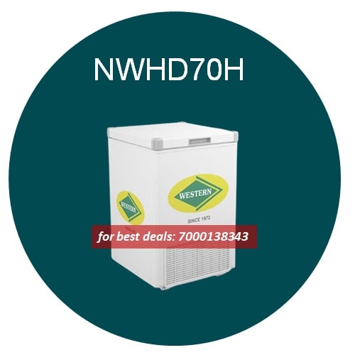 western 70 L freezer NWHD70 Home freezer