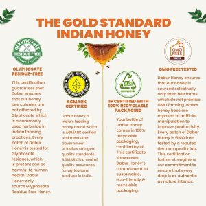 Dabur Honey with Free India Gate Basmati Rice