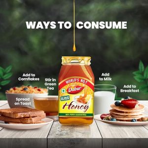 Dabur Honey with Free India Gate Basmati Rice