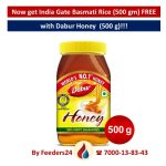 Dabur Honey with Free India Gate Basmati Rice